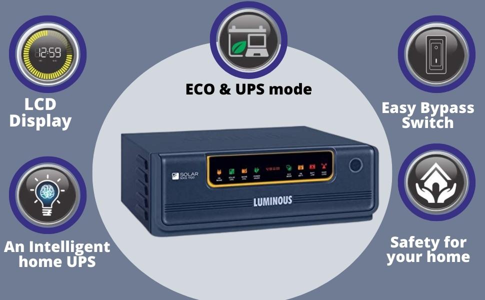 Luminous Solar nxg hybrid Inverter NXG+1100 - 12V