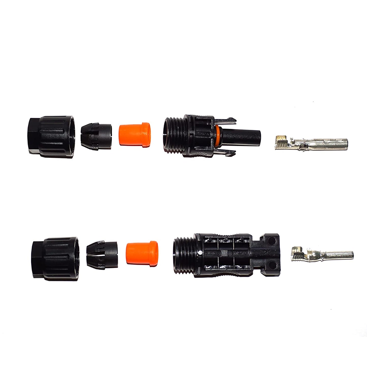 Solocell MC4 Male Female Solar Panel Cable Connectors (Set of 50 Pairs) MC4 Connectors