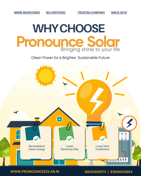 Why choose pronounce solar 