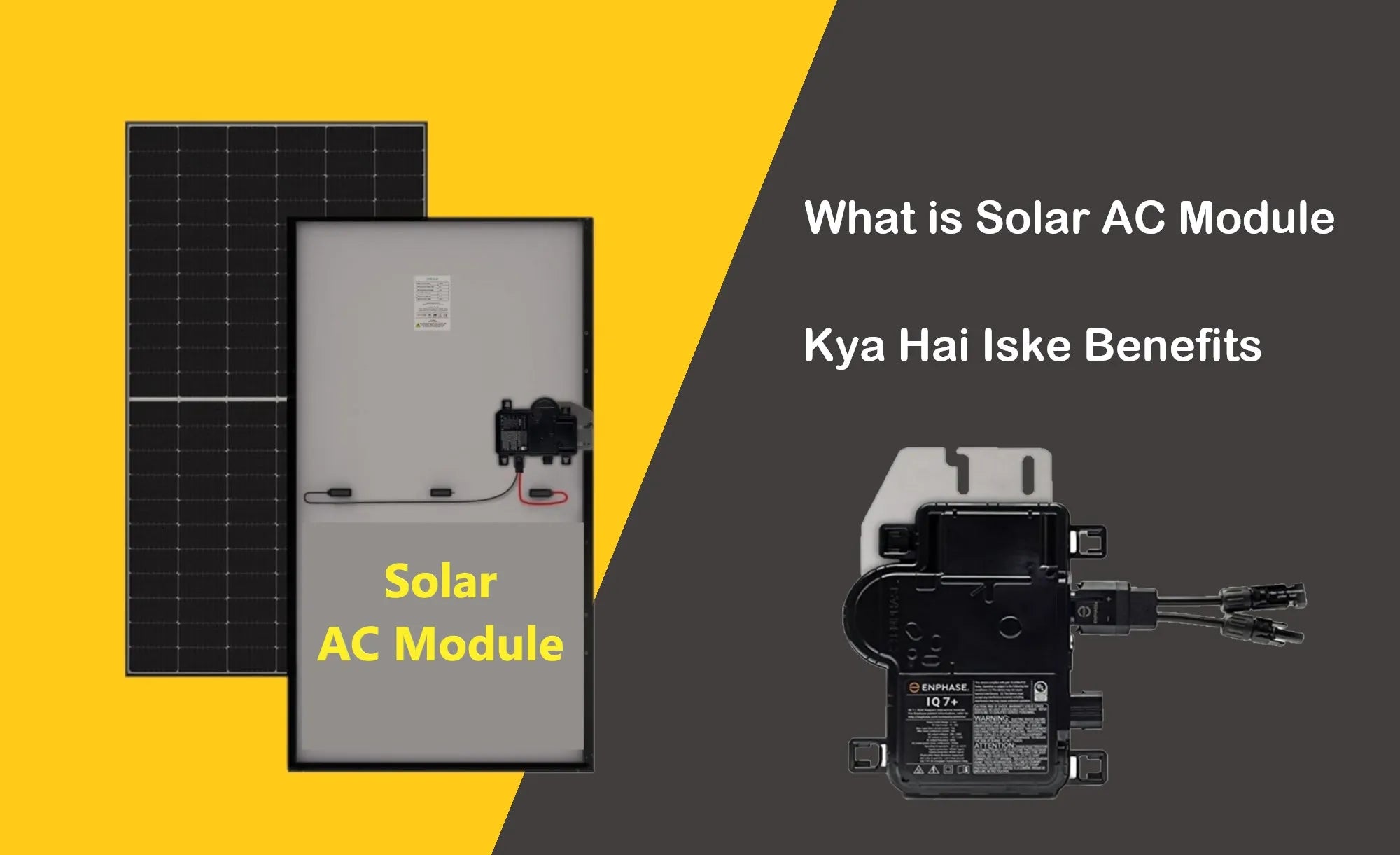 What is a Solar AC Module? Benefits & Working Explained – Pronounce Solar