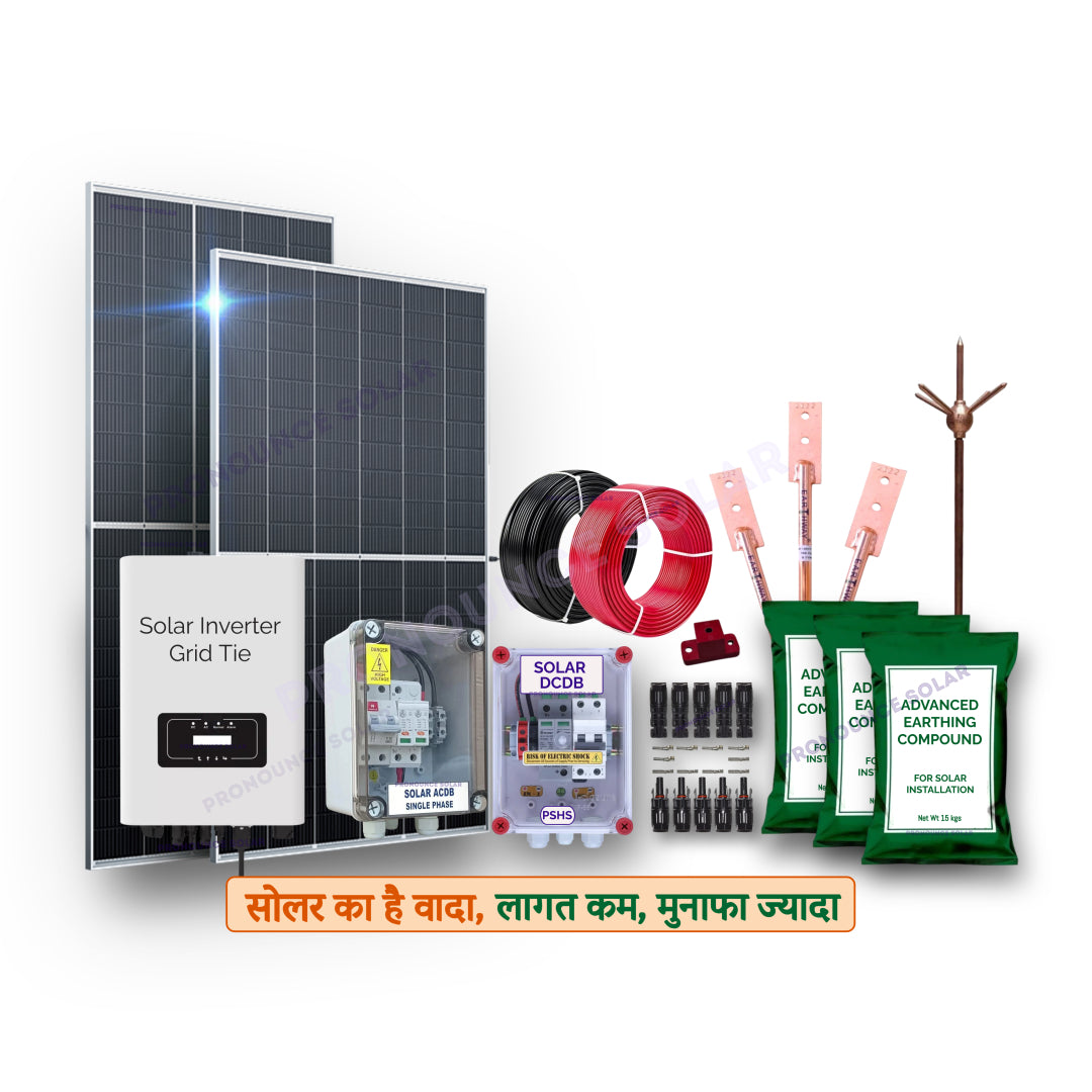 Solar Kits Ongrid NDCR – Pronounce Solar