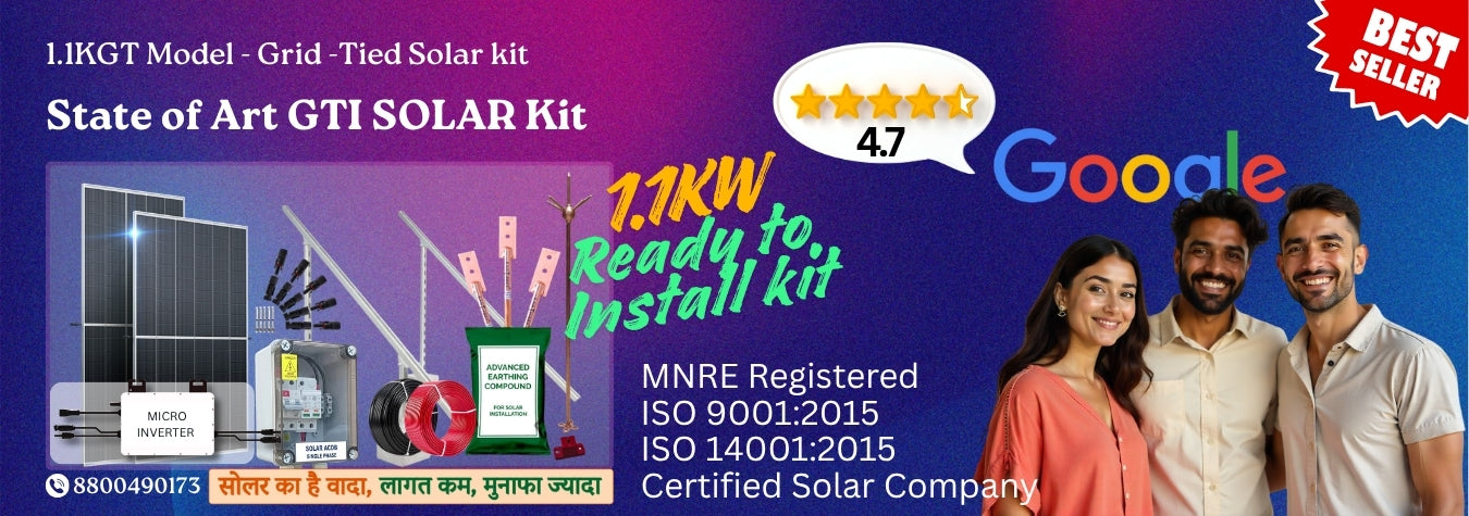 1.1Kw Solar kit 