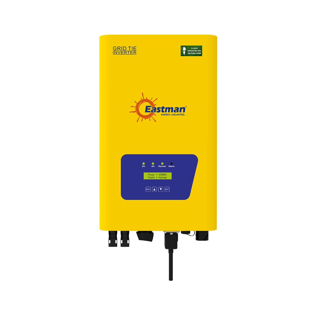 Eastman 5KW 3-Phase Grid-Tie Solar ongrid Inverter with Dual MPPT | 10-Year Warranty | solar grid -Tie Inverter