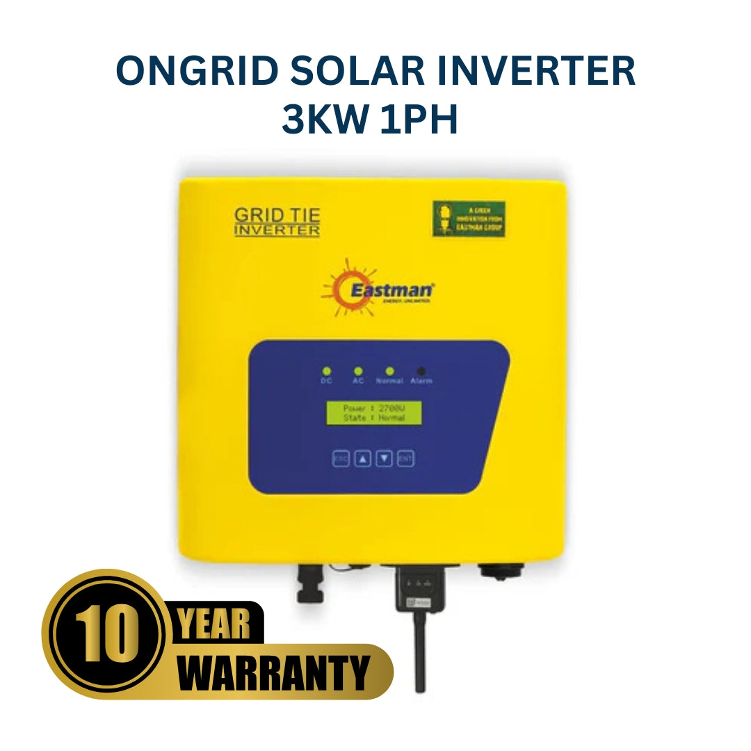 SOLOCELL DCR Solar Kit – Grid Tied 3kW (Single Phase)