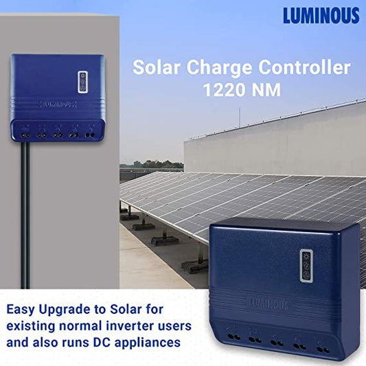 Luminous charge controller - 10 amp, 12-24V (SCC1220NM)