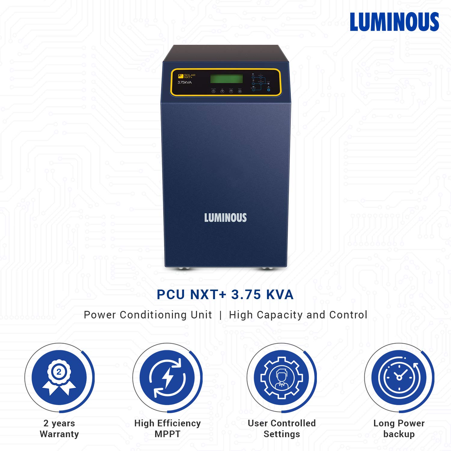 Luminous solar Inverter Pronounce Solar 