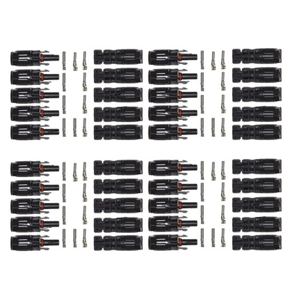 Pronounce Solar MC4 Connector Set of 20 Pairs, Solar Panel Connector