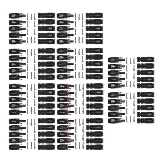Pronounce Solar MC4 Connector Set of 50 Pairs, Solar Panel Connector