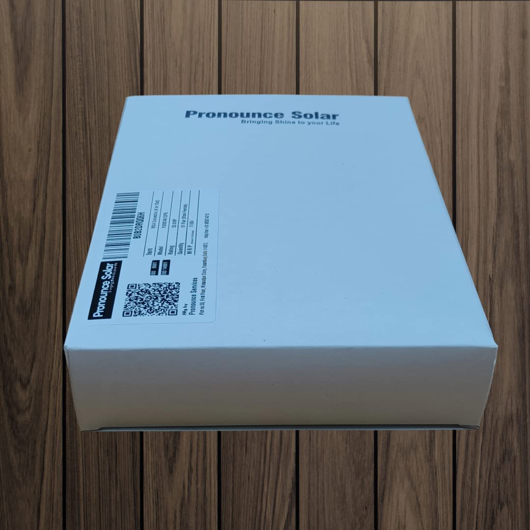 Pronounce Solar 2 in 1 MC4 Branch Connector for Solar Panels, (1+1 Pair), MC4 connector 2in 1out