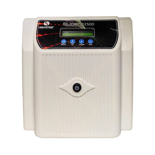 SMARTEN  Superb 2500 VA / 2.5kVA ; 24 Volt ; 50 A MPPT Solar PCU Inverter (Support 1800Watts Panels /1HP Submersible Pump)